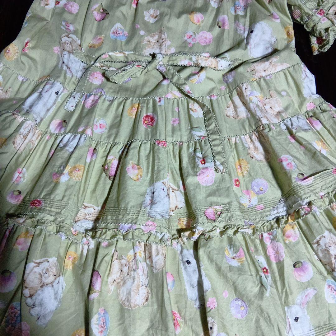 ☆ピンクハウス☆ うさぎプリントワンピースです❣