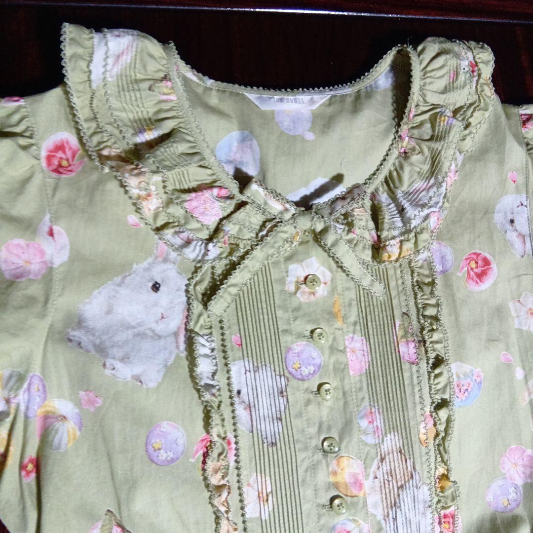 ☆ピンクハウス☆ うさぎプリントワンピースです❣