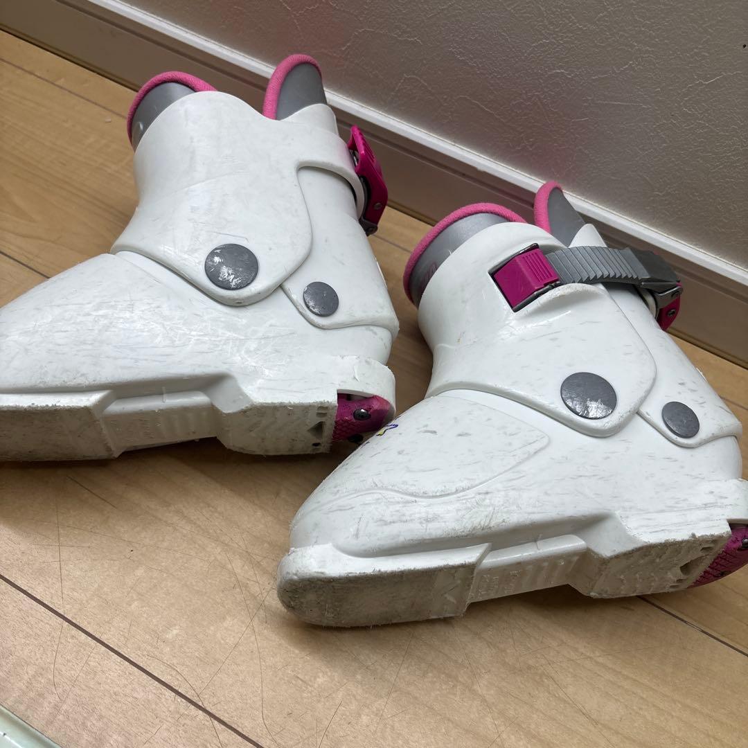 スキー&ストック&ブーツセット　90cm