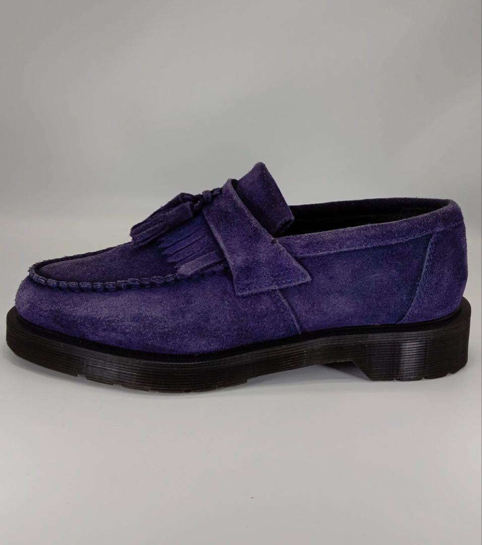 Dr.Martens ADRIAN タッセルローファーUK5 スウェードパープル