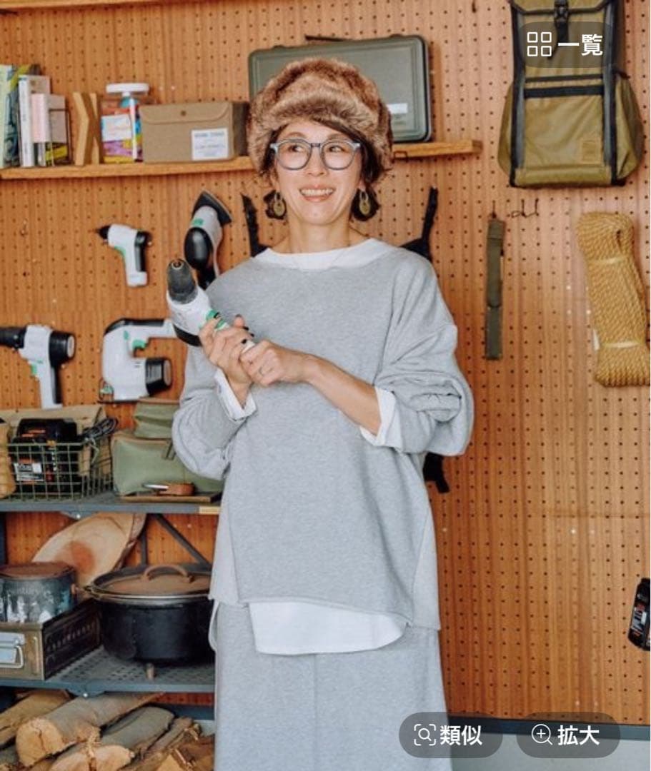 【Make stuff'25】erinko大人なセットプルオーバーM⭐︎新品タグ付