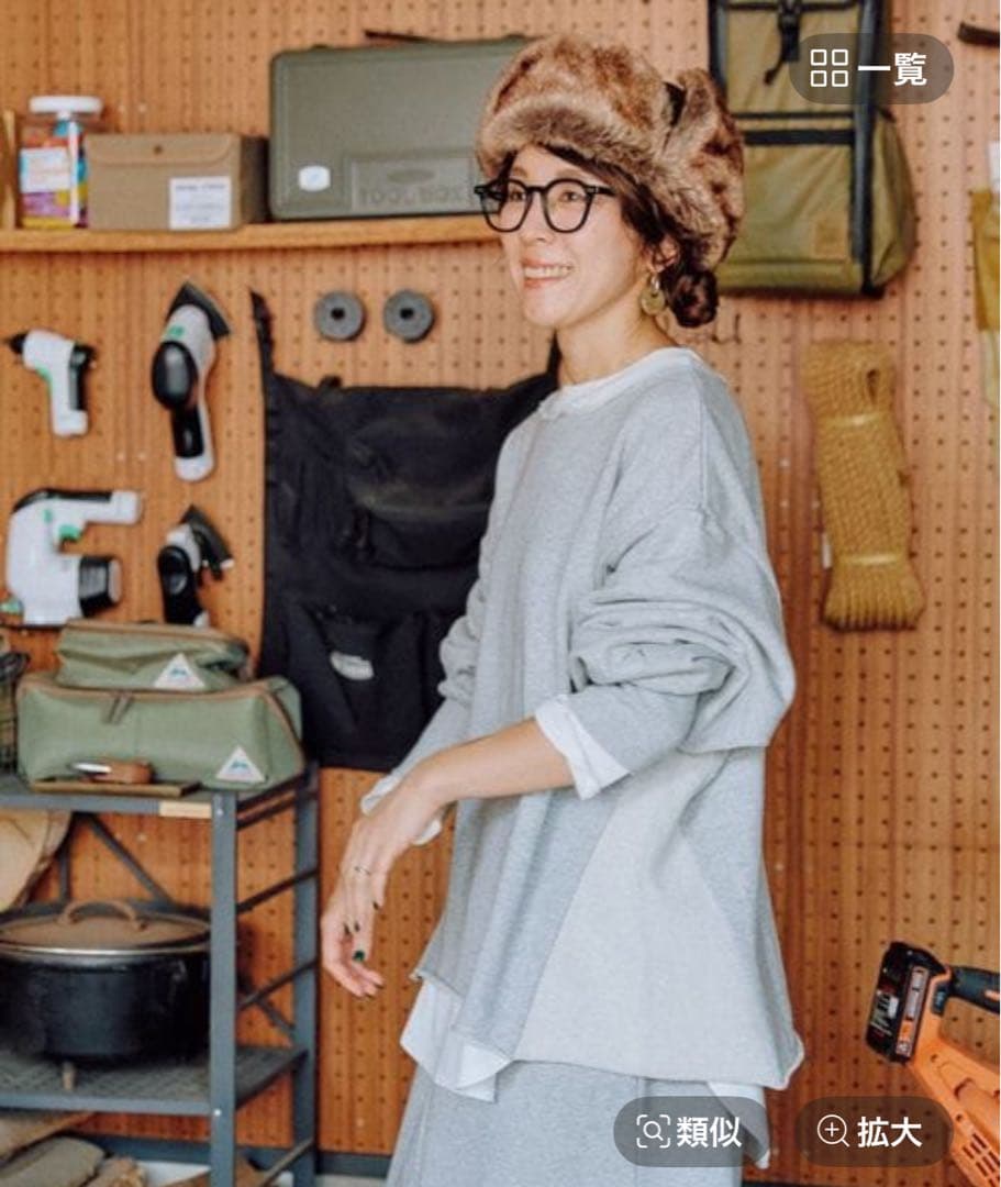 【Make stuff'25】erinko大人なセットプルオーバーM⭐︎新品タグ付