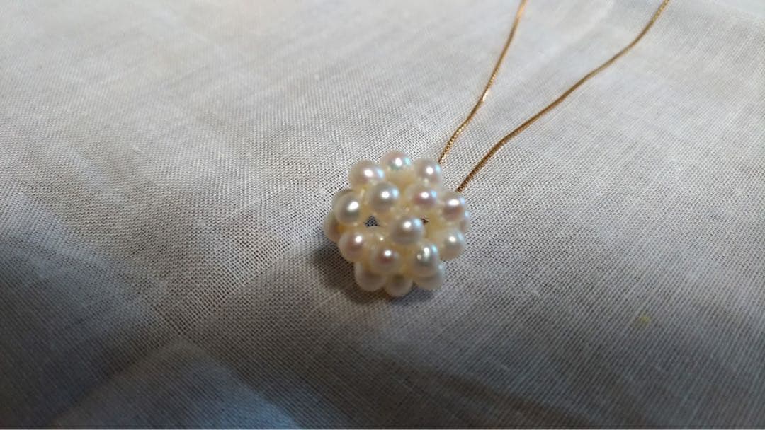 もっちさん専用　パールネックレス　２個セット 18金