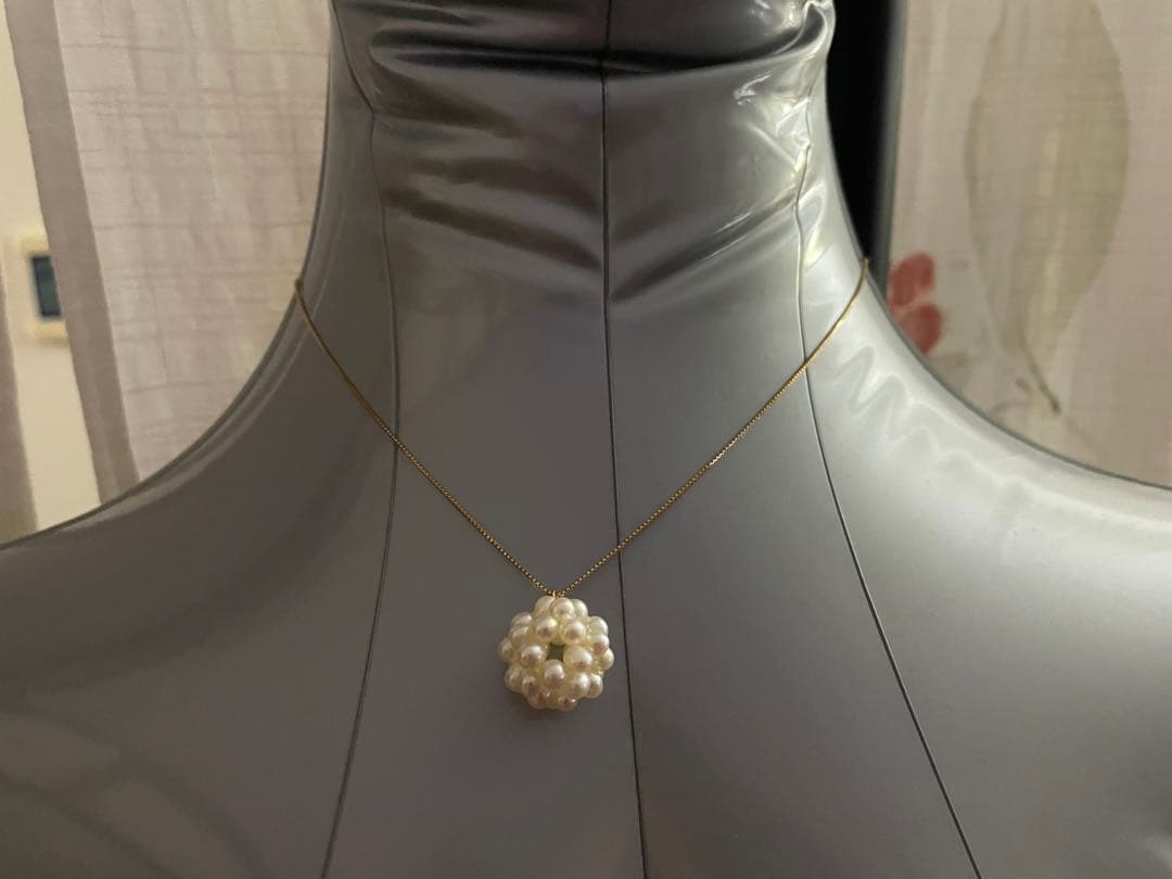 もっちさん専用　パールネックレス　２個セット 18金