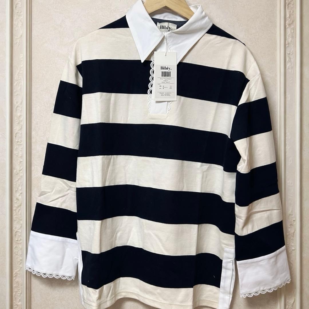 Bibiy. FRANCINE RUGBY TOP ビビィ
