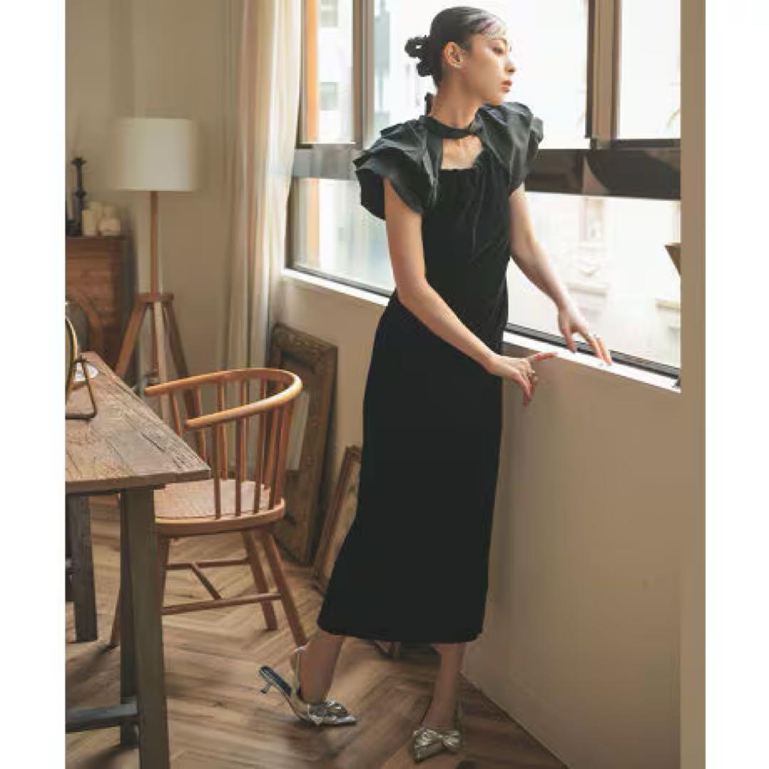 【美品✨】アンドレスド パーティドレス/オケージョンドレス/ロング