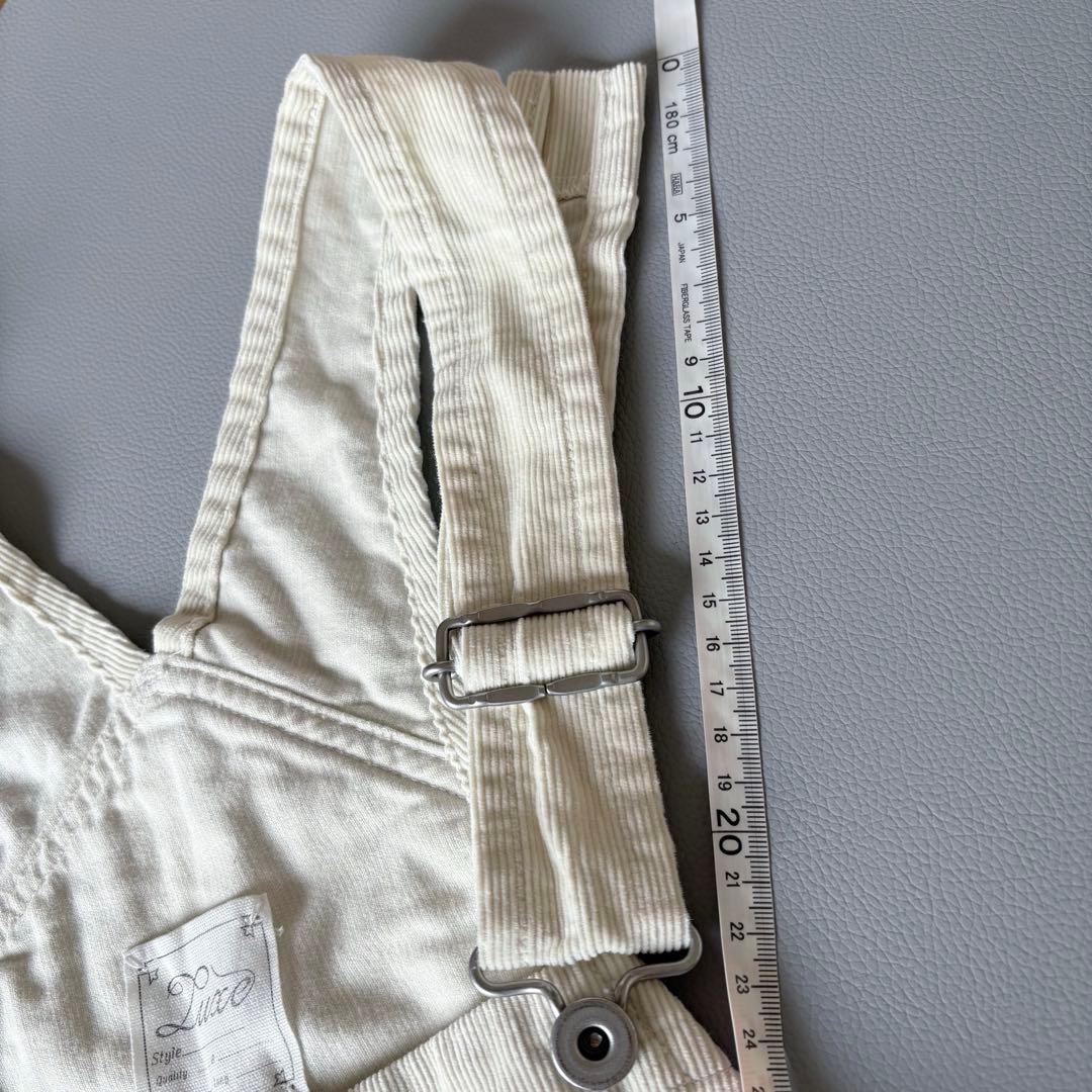 ■未使用品JOURNAL STANDARD LUXEコーデュロイオーバーオールS