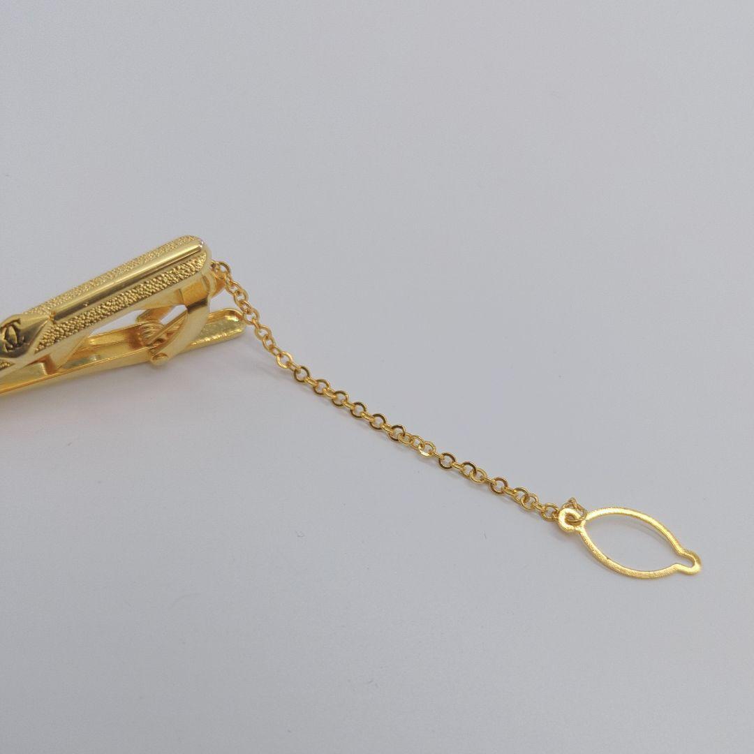 【美品・3点セット】カルティエ☆カフリンクス ネクタイピン 2Cロゴ ゴールド