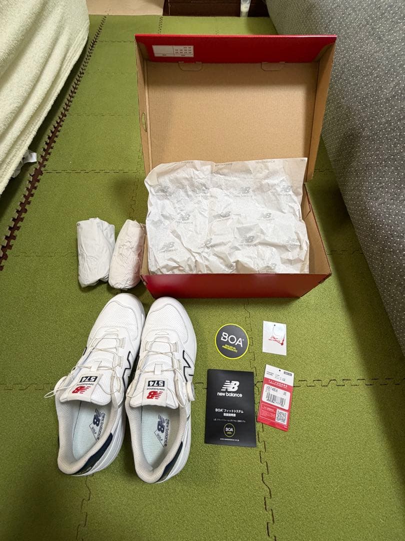 new balance 574 v4 SL BOA ゴルフシューズ 27センチ