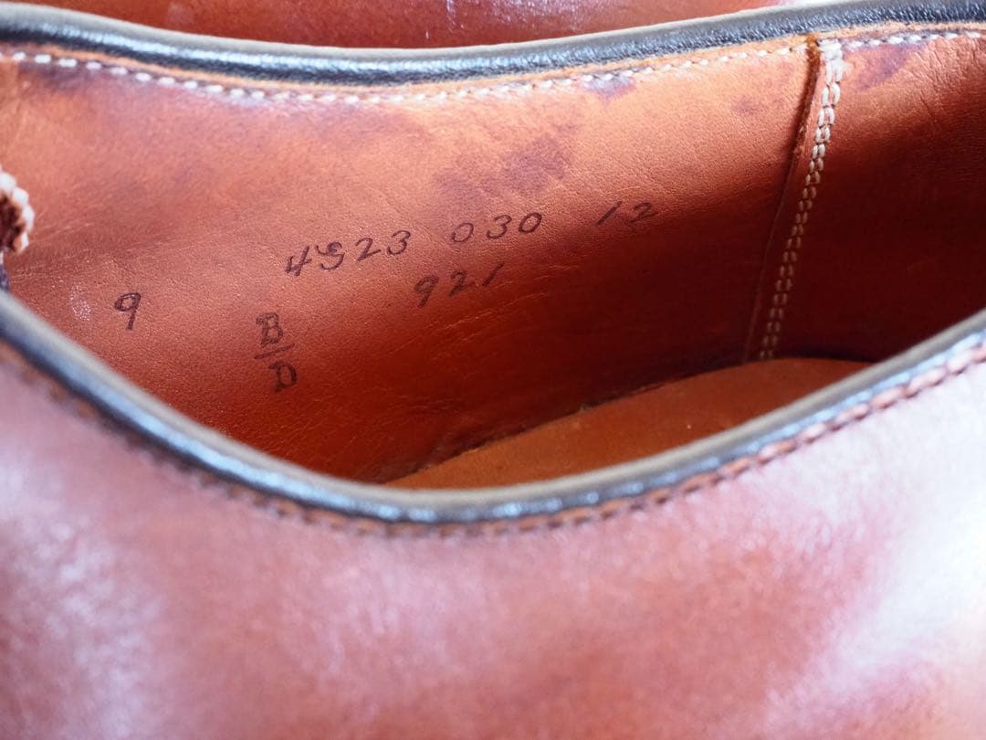 靴 Alden 920 Straight tip dress shoes