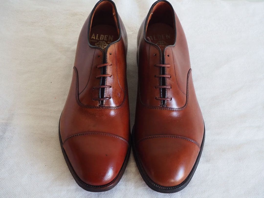 靴 Alden 920 Straight tip dress shoes