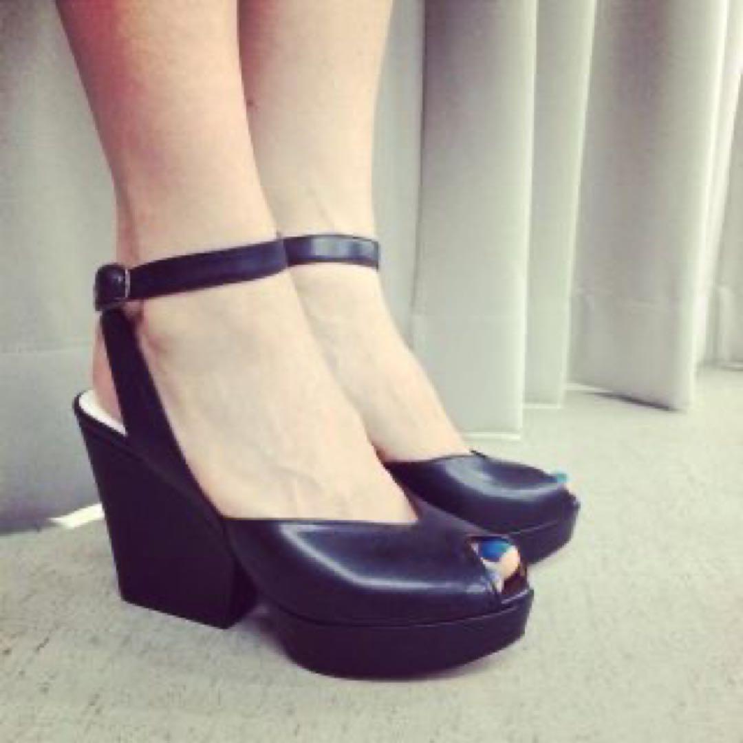 Martin Margiela マルジェラ プラットホームストラップサンダル