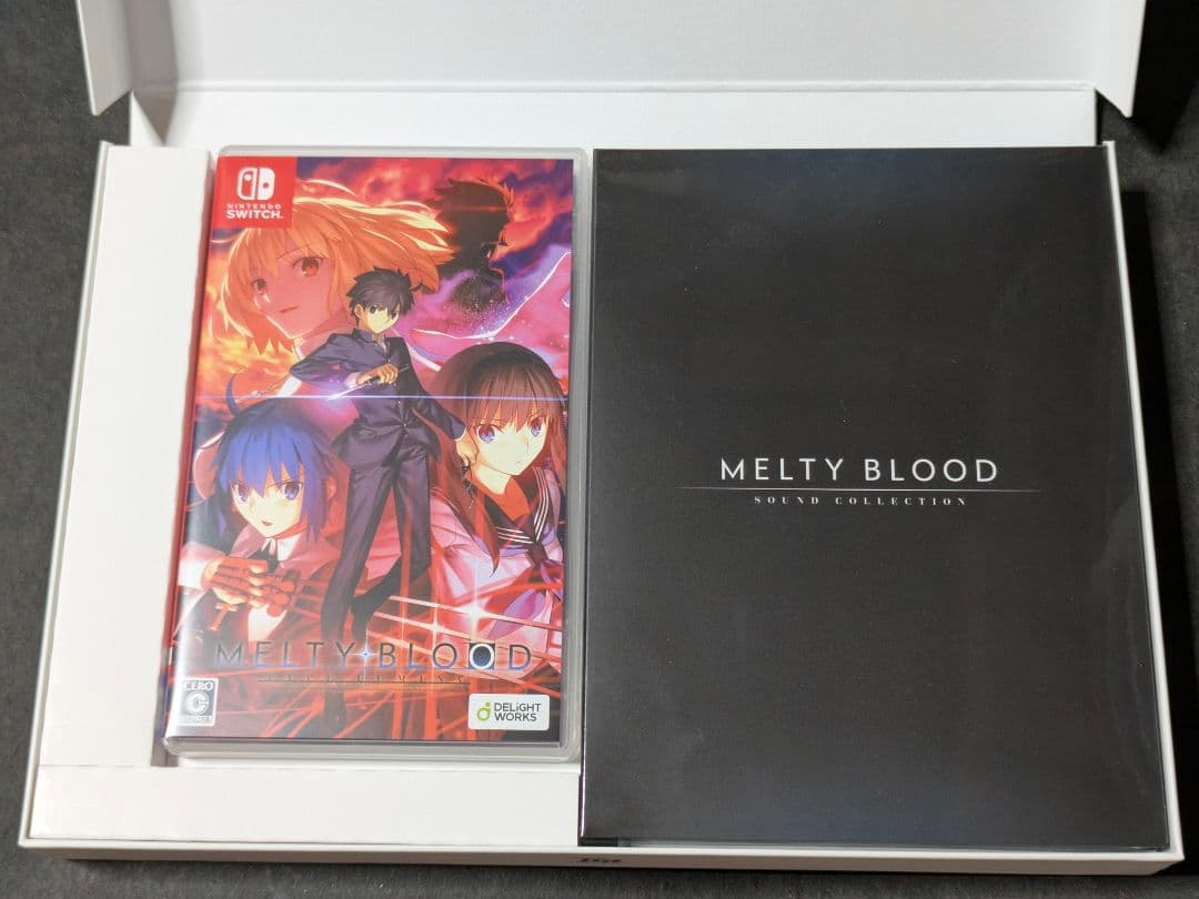Switch MELTY BLOOD： TYPE LUMINA 限定版特典未開封