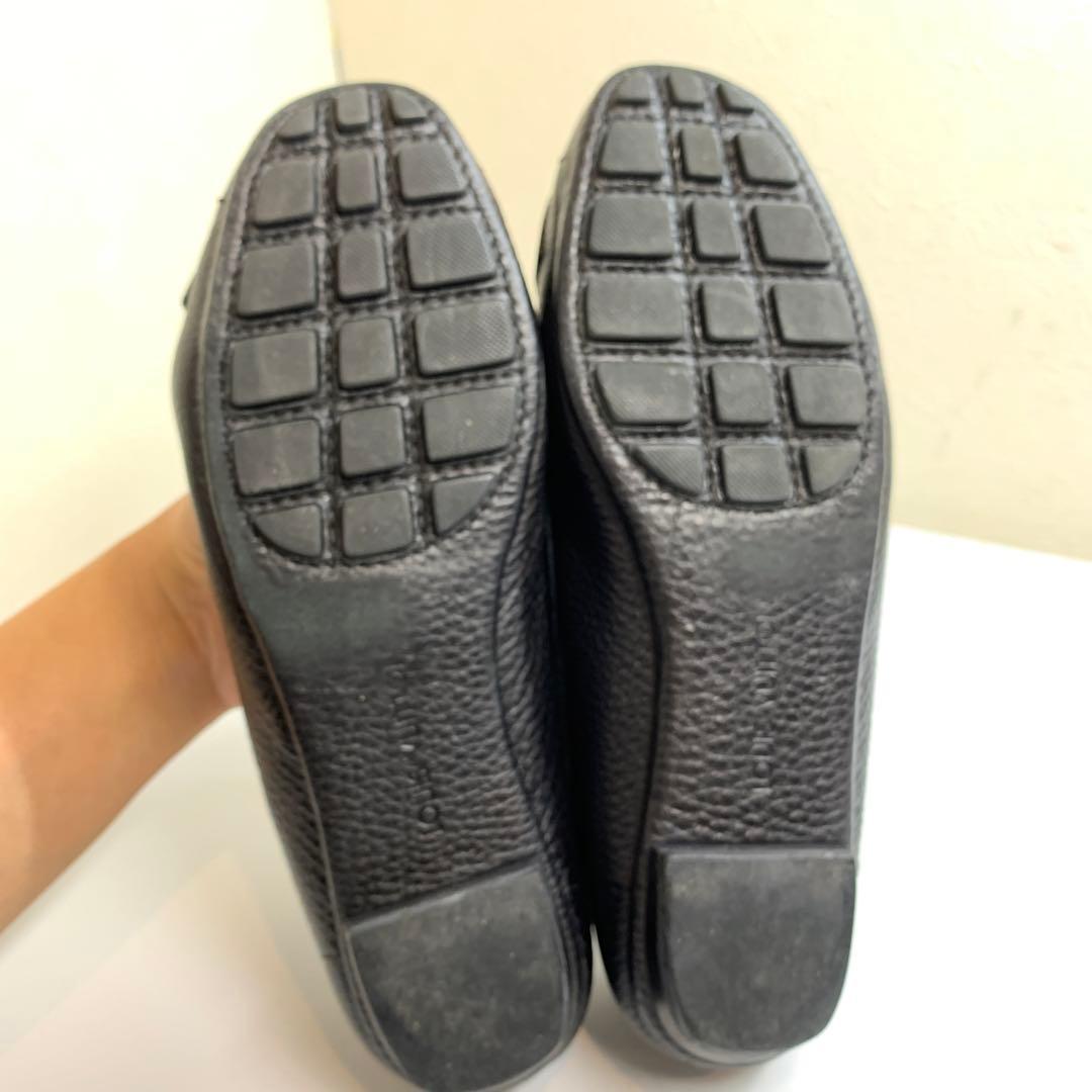 ルイヴィトン　サイズ表記「34」22センチ　ブラックフラットシューズ