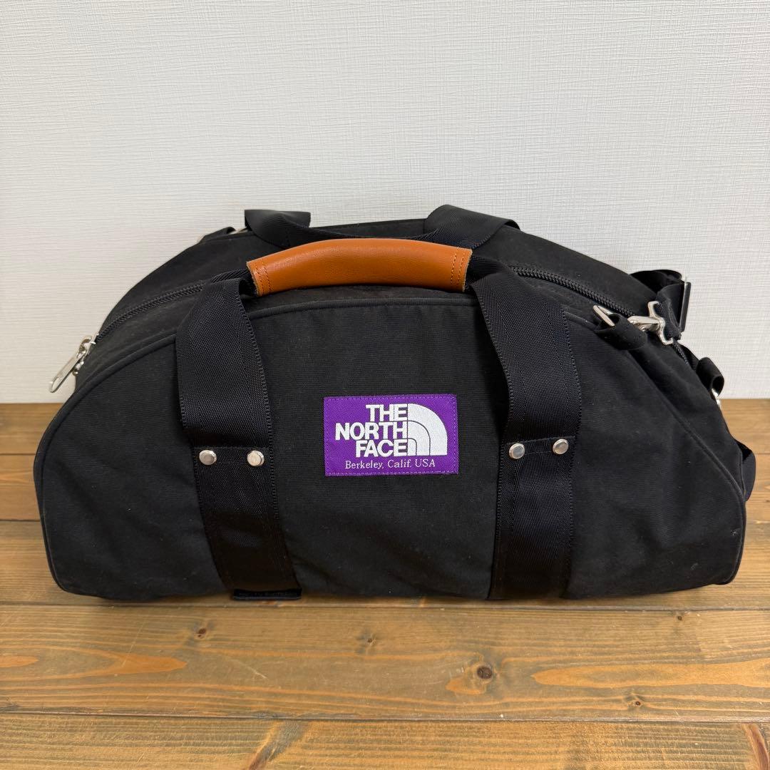ノースフェイス パープルレーベル 3way ダッフルバッグ リュック 黒