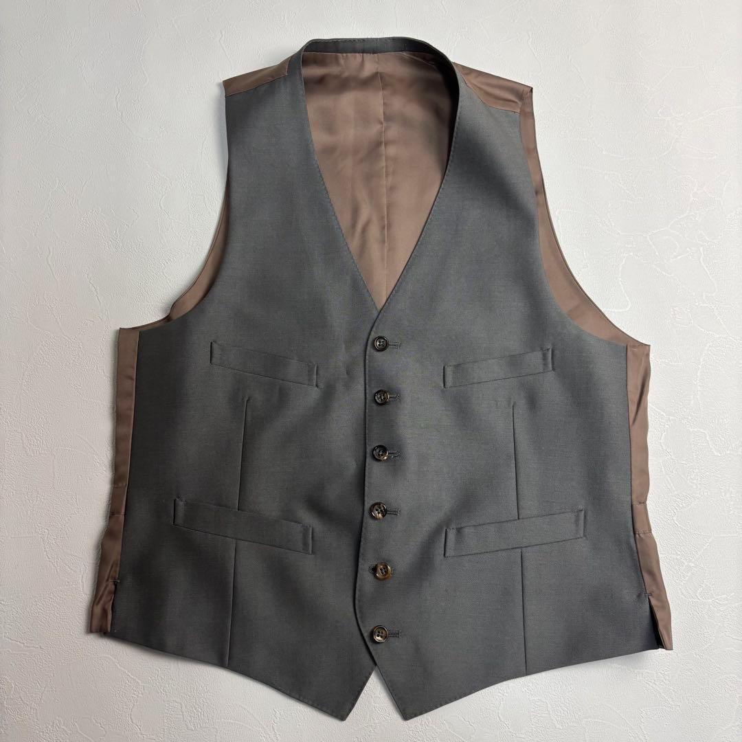 希少✨BURBERRY'S スーツ 3ピース グレー AB6 Lサイズ モヘア混