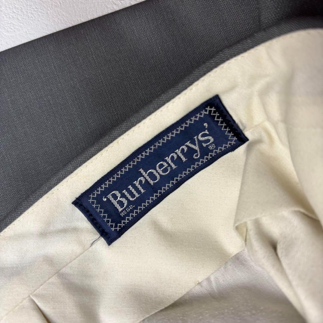希少✨BURBERRY'S スーツ 3ピース グレー AB6 Lサイズ モヘア混