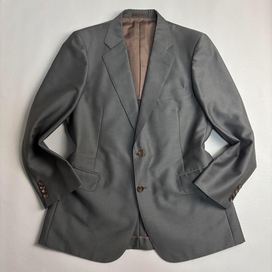 希少✨BURBERRY'S スーツ 3ピース グレー AB6 Lサイズ モヘア混