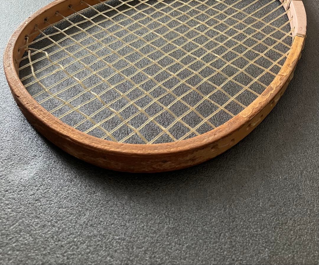 カワサキ　NEW Number One 昭和レトロテニスラケット