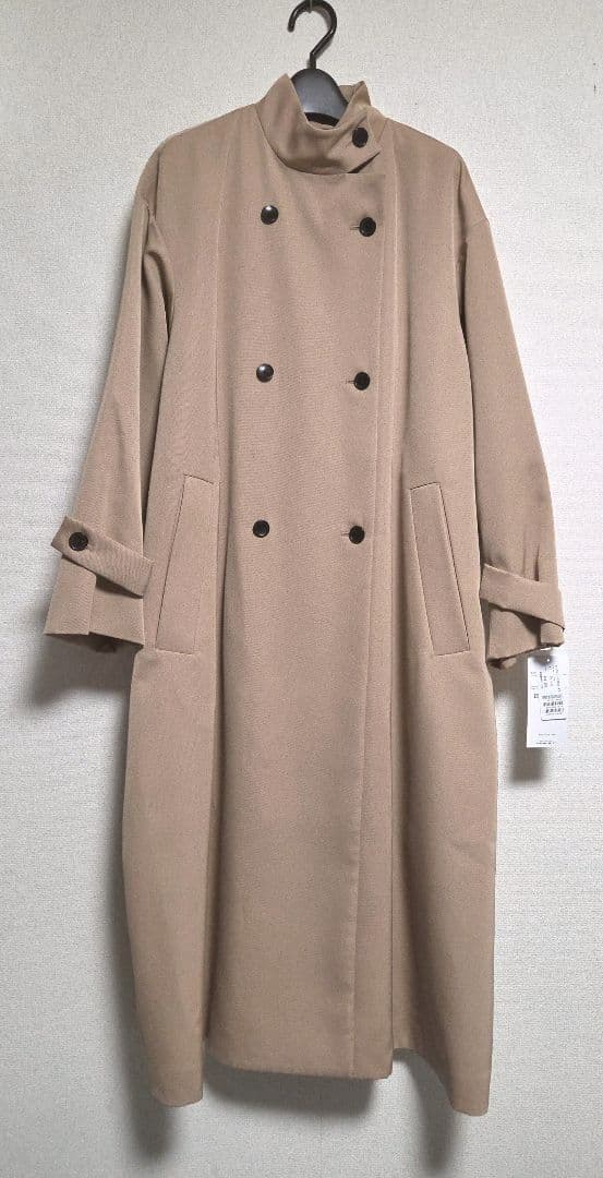 新品 カバートクロス スタンドカラーコート