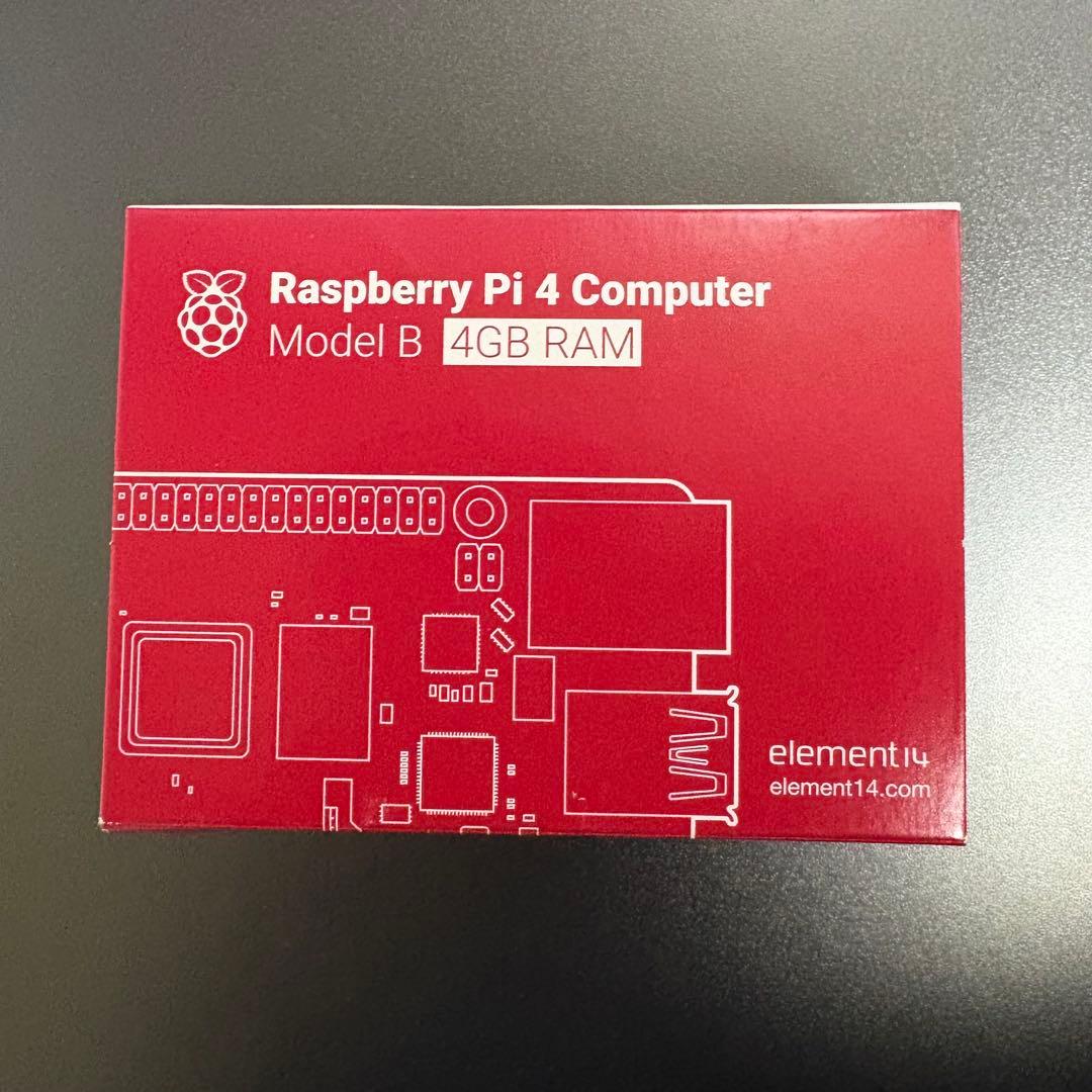 Raspberry Pi 4 Model B スターターキット 4GB RAM