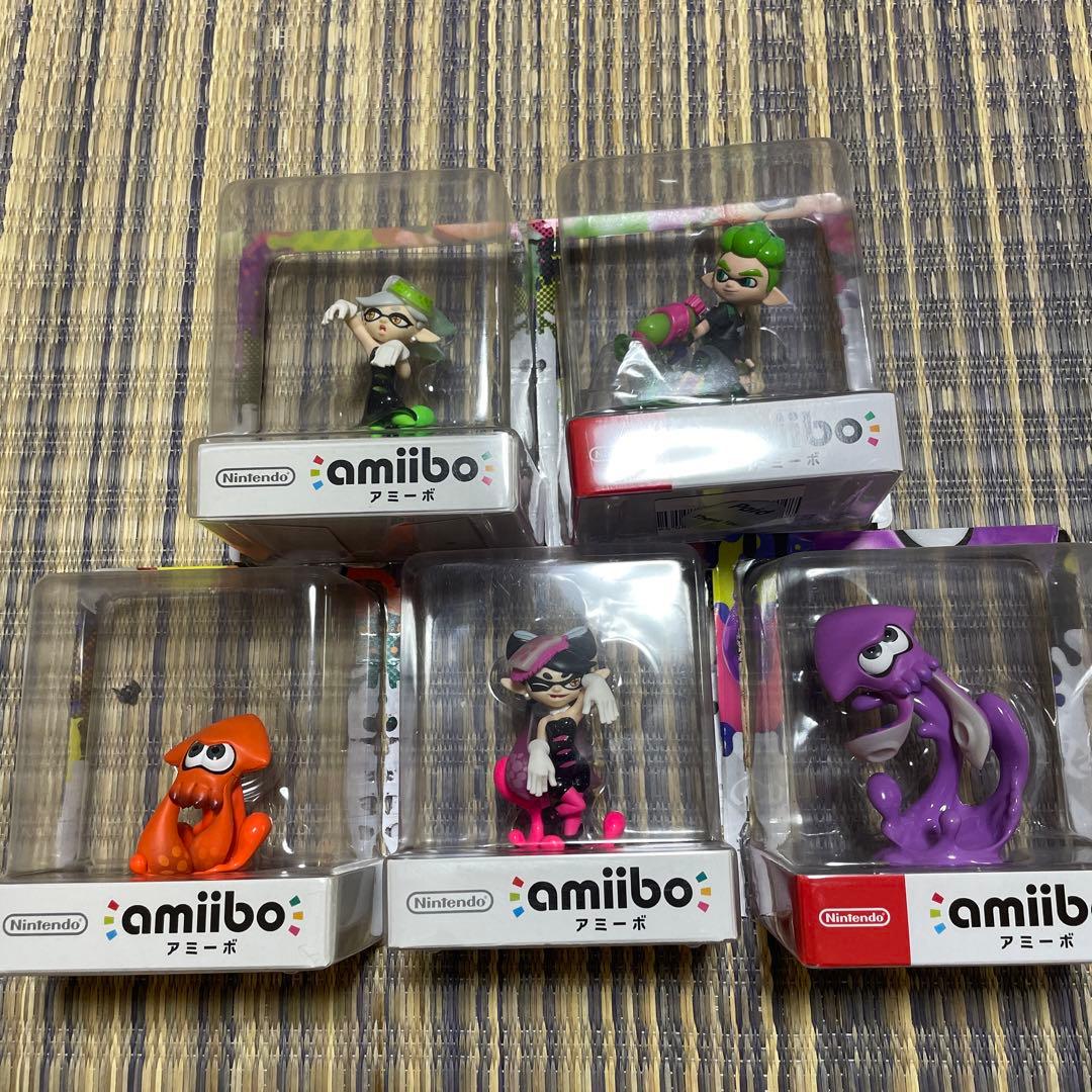 スプラトゥーンで使われるamiiboです。