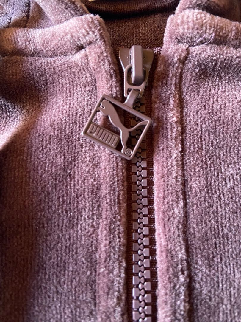 【人気色】PUMA ベロア トラックジャケット セットアップ