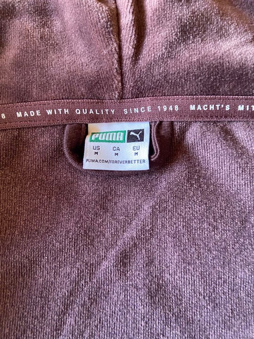 【人気色】PUMA ベロア トラックジャケット セットアップ