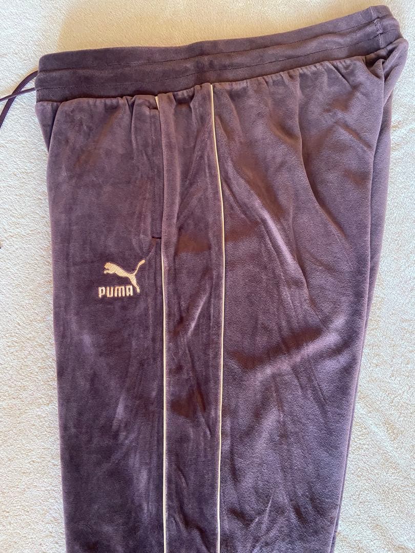 【人気色】PUMA ベロア トラックジャケット セットアップ