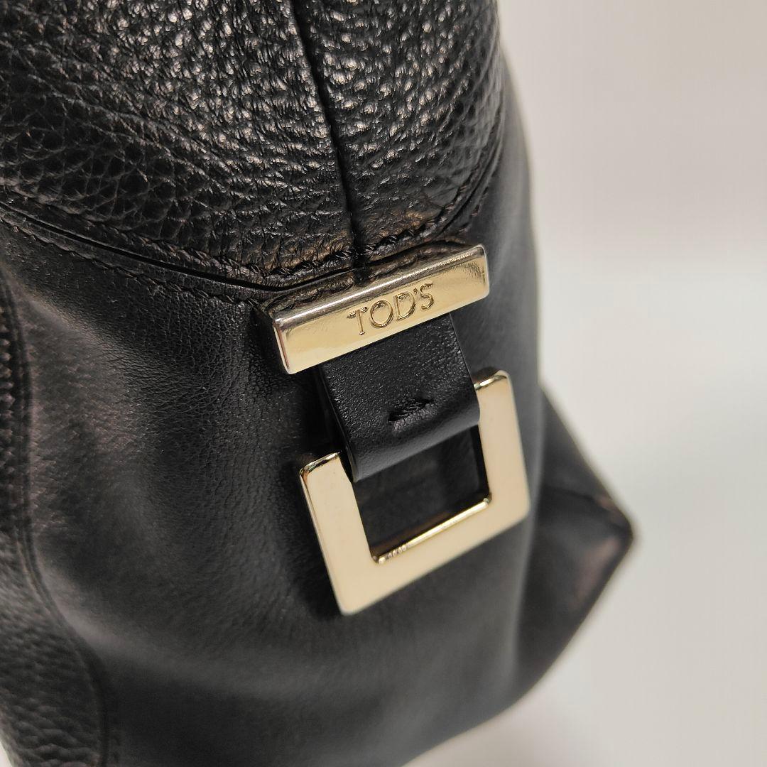 美品✨付属品完備✨トッズ オールレザー シボ革 2WAY ショルダーバッグ