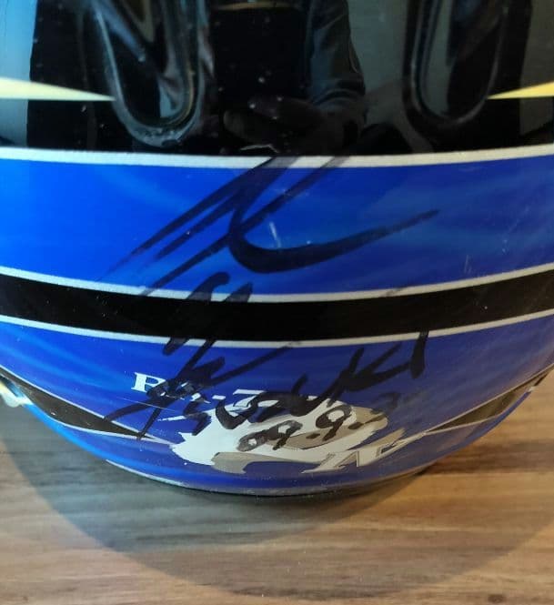 【北川選手サイン入り】Arai RX-7RR4 キタガワ フルフェイスヘルメット