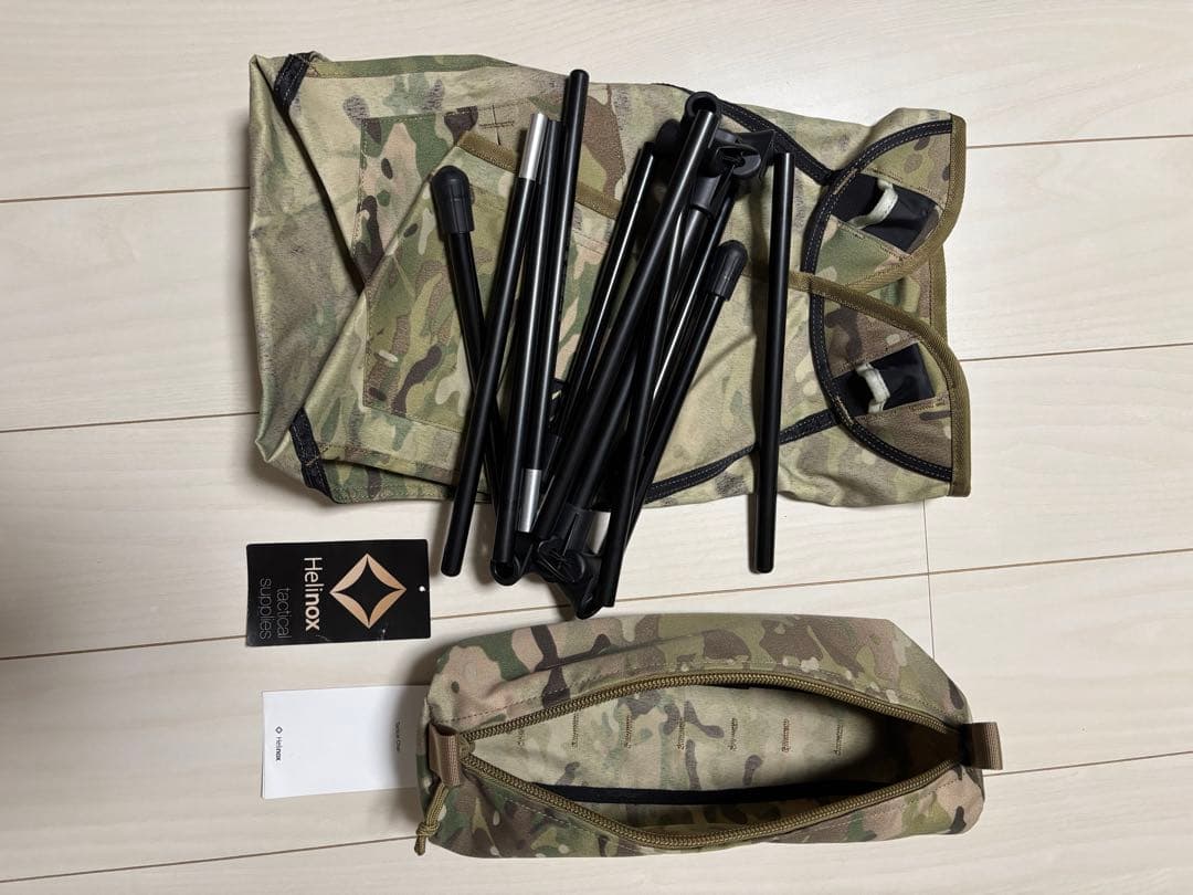 Helinox ヘリノックス タクティカルチェア ２脚 マルチカモ コヨーテ