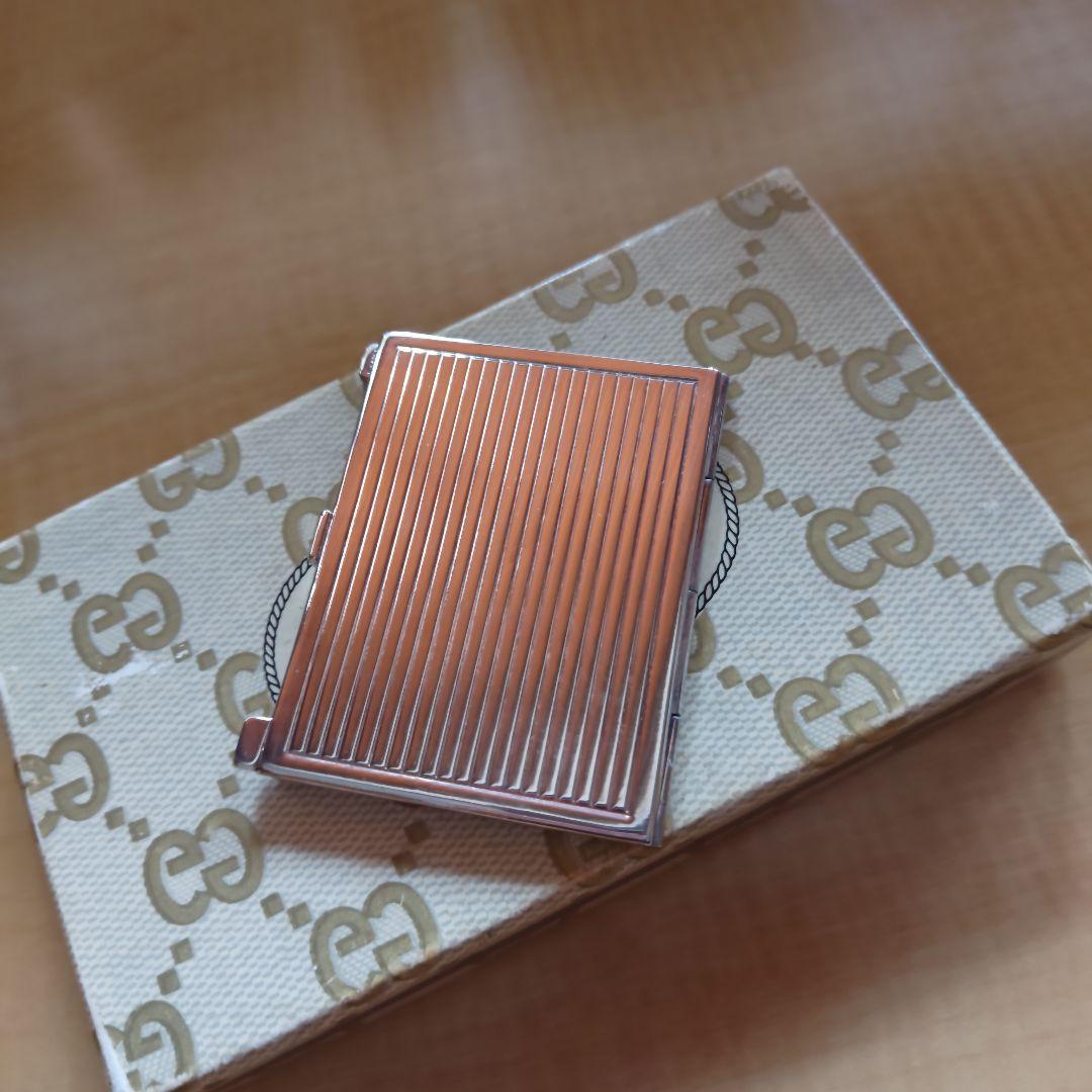 【貴重】グッチ　ヴィンテージ　シルバー　ミニ・フォトスタンド　イタリア製　写真立