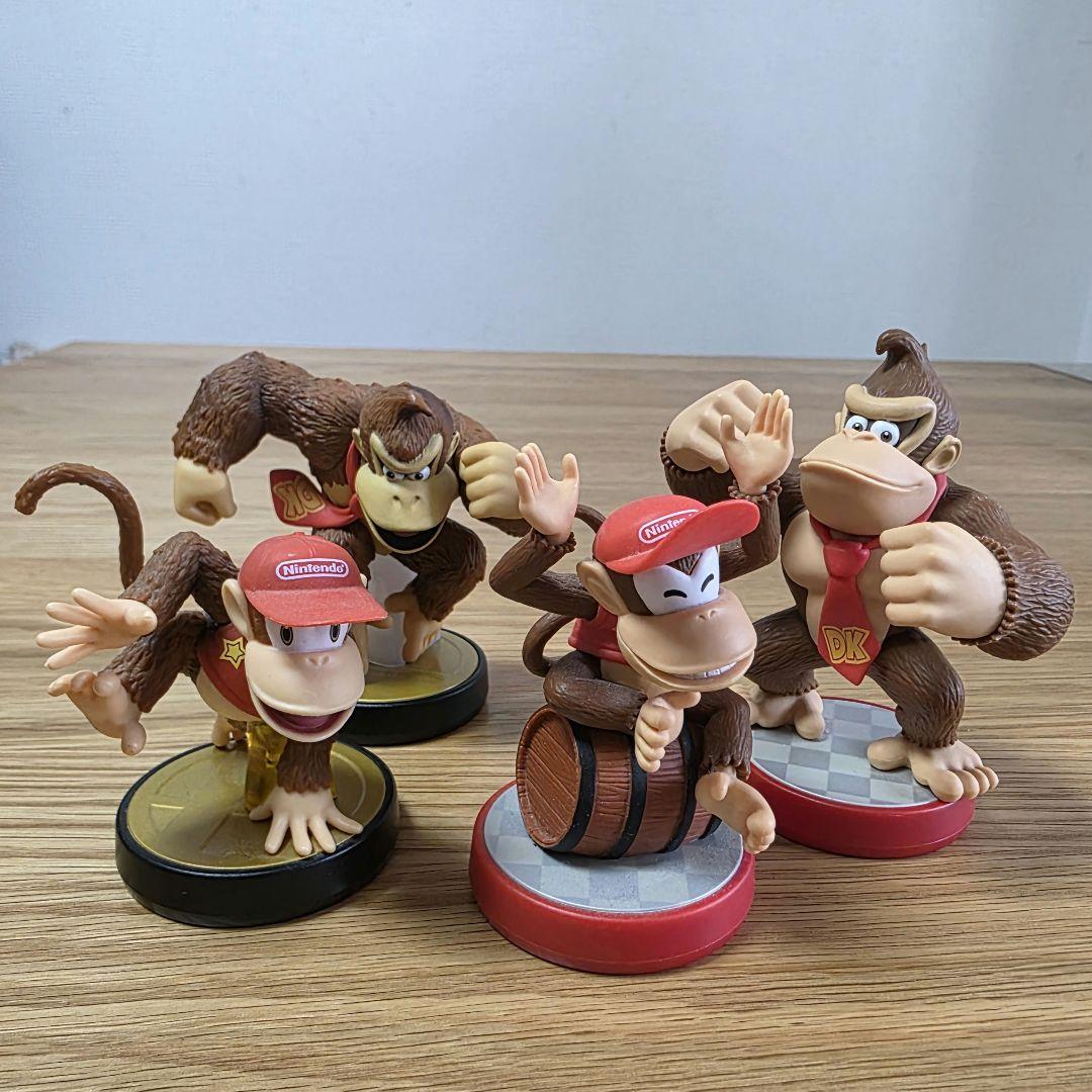 ドンキーコング ディディーコング amiibo アミーボ 4体セット