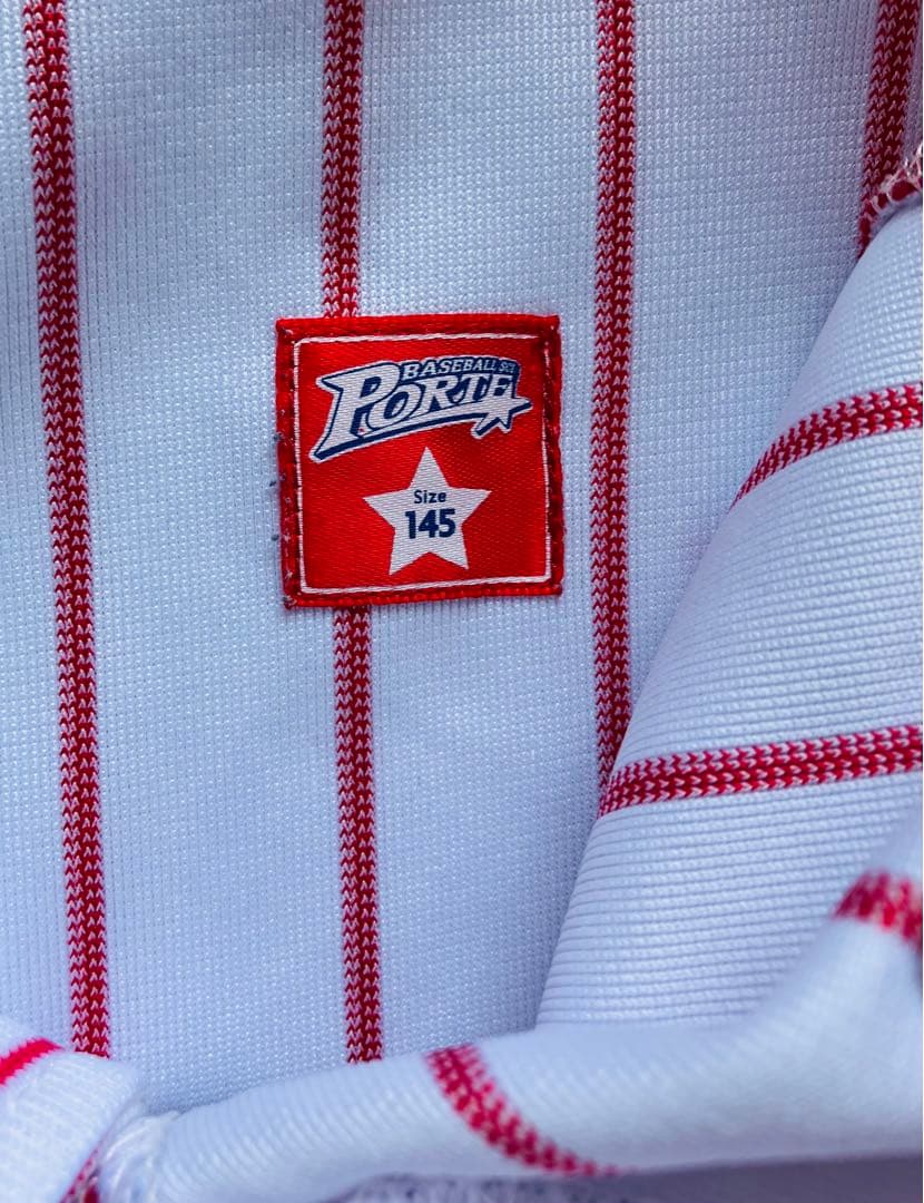 ポルテ　 野球ユニフォーム一式 145サイズ 6点セット