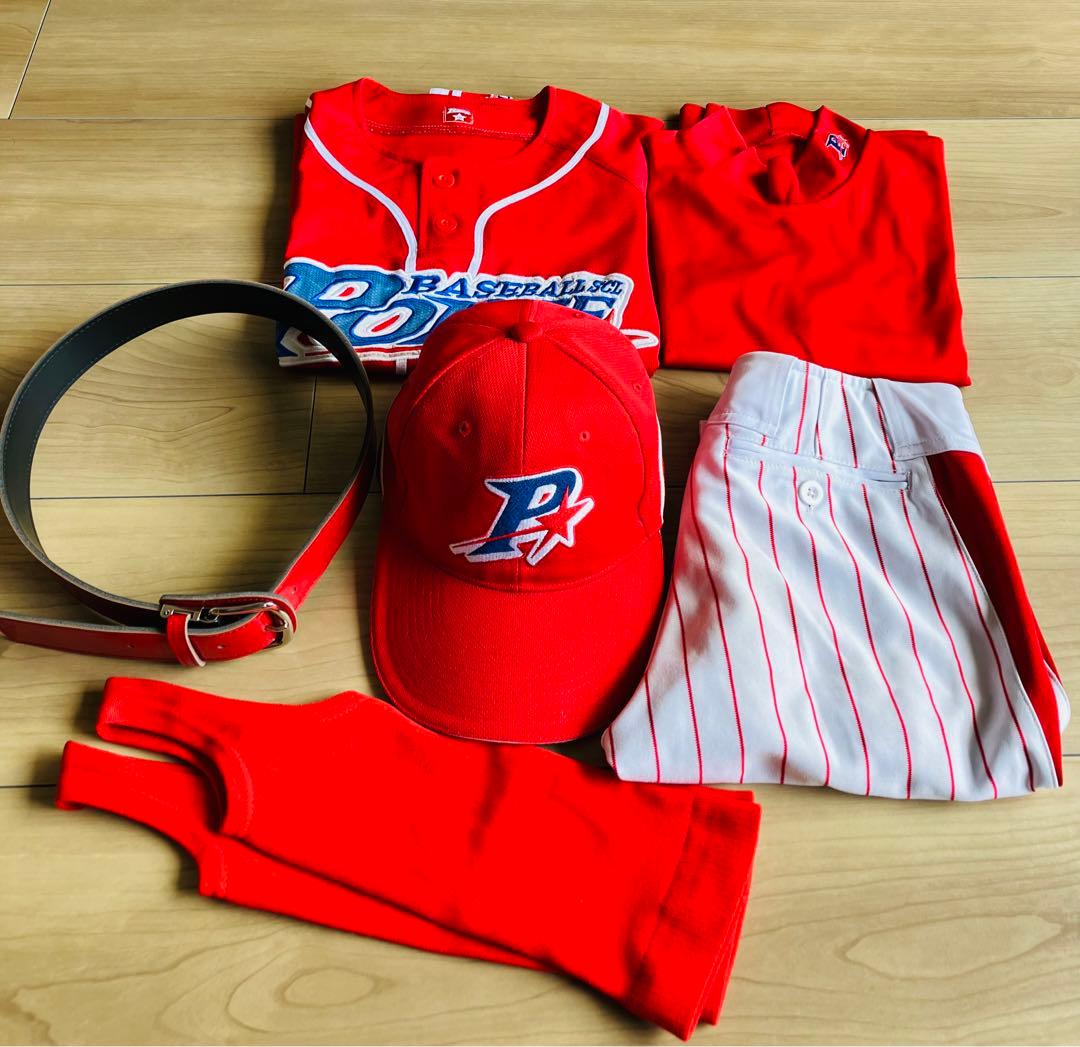 ポルテ　 野球ユニフォーム一式 145サイズ 6点セット