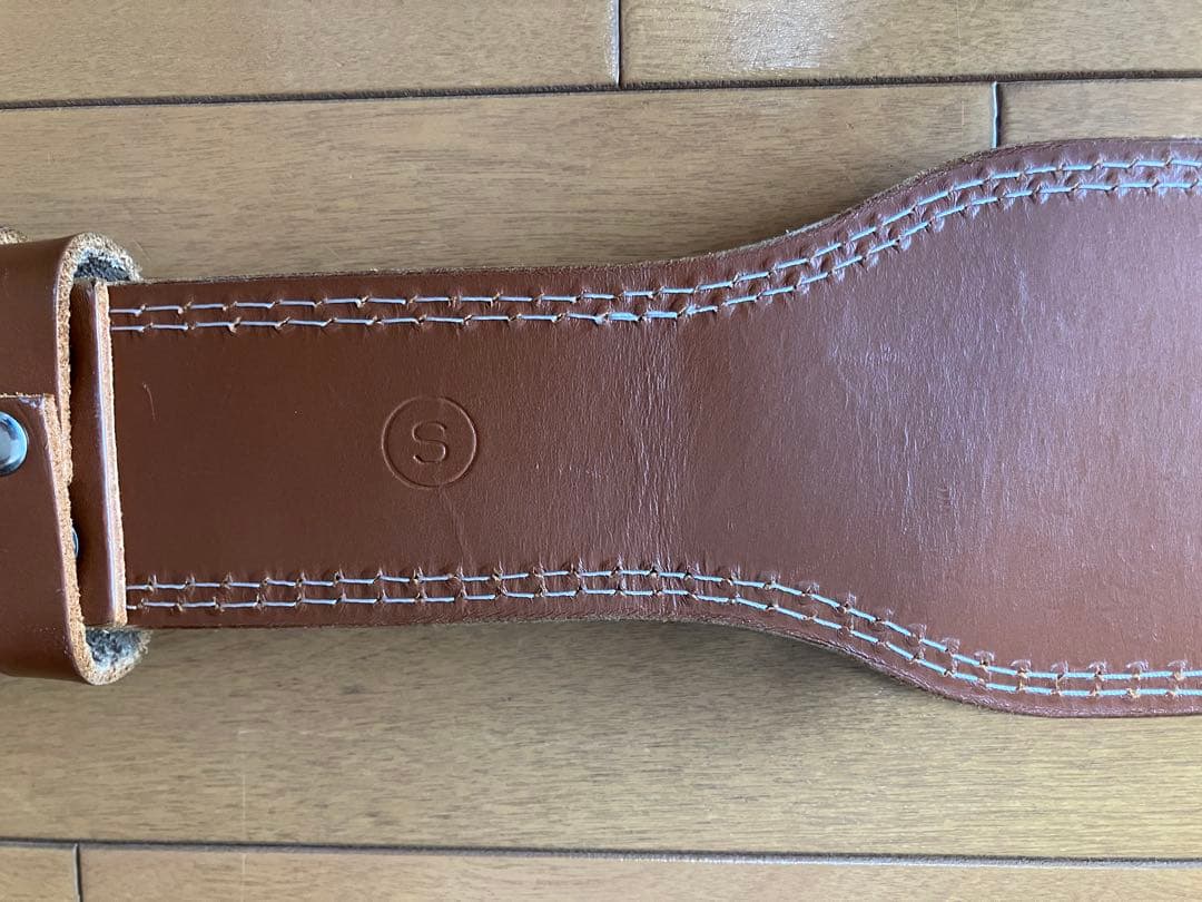 ゴールドジム パワーベルト ブラウン Sサイズ