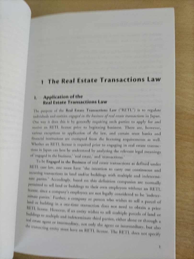 ビジネス・経済 Legal Issue in Japanese Real Estate Inv-