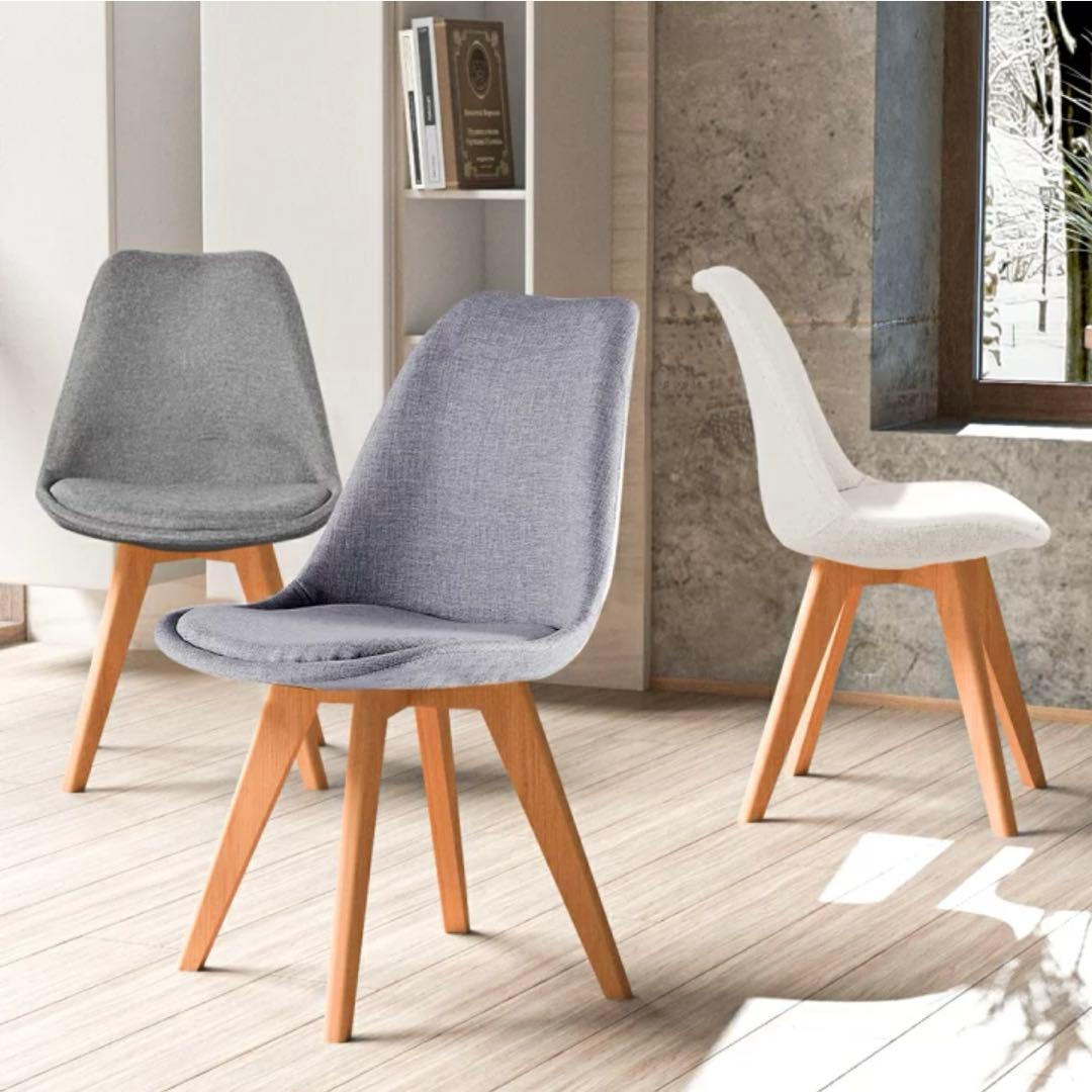 イームズチェア　EAMES CHAIR 4脚セット ダイニングチェア　ホワイト