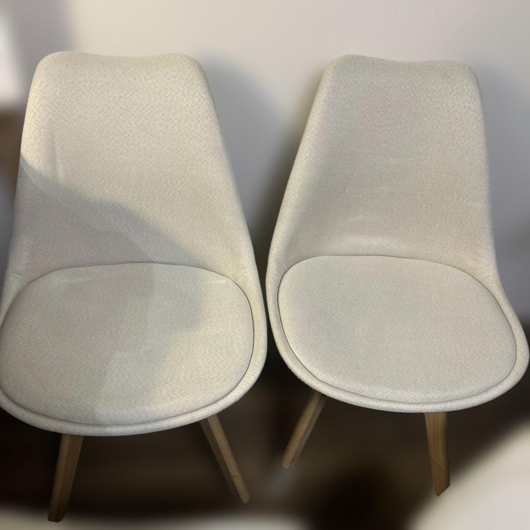 イームズチェア　EAMES CHAIR 4脚セット ダイニングチェア　ホワイト