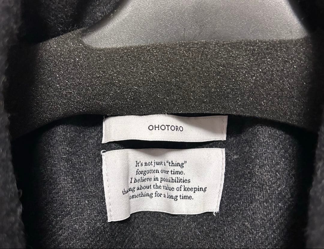 Ohotoro Dublin Coat チャコールグレー