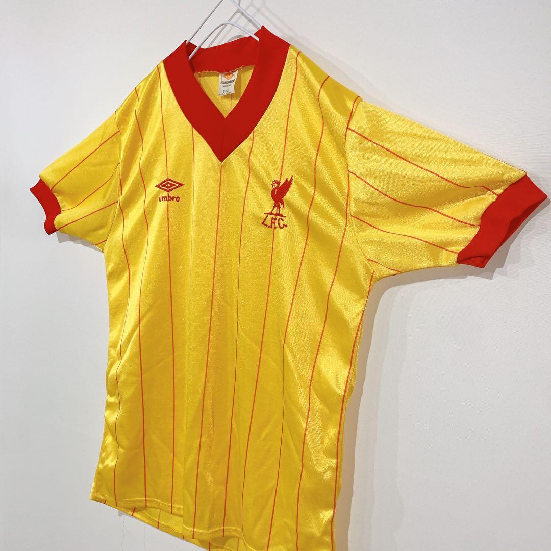 ウェア 80s Liverpool Away Football Shirt UMBRO