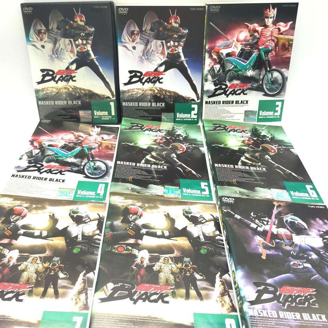 仮面ライダーBLACK　DVD　全巻セット