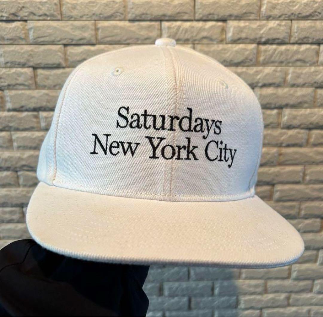 Saturdays NYC フラット　キャップ