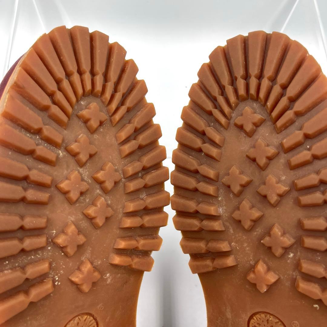 【美品】Timberland　モカシン25cm デッキシューズ3eye