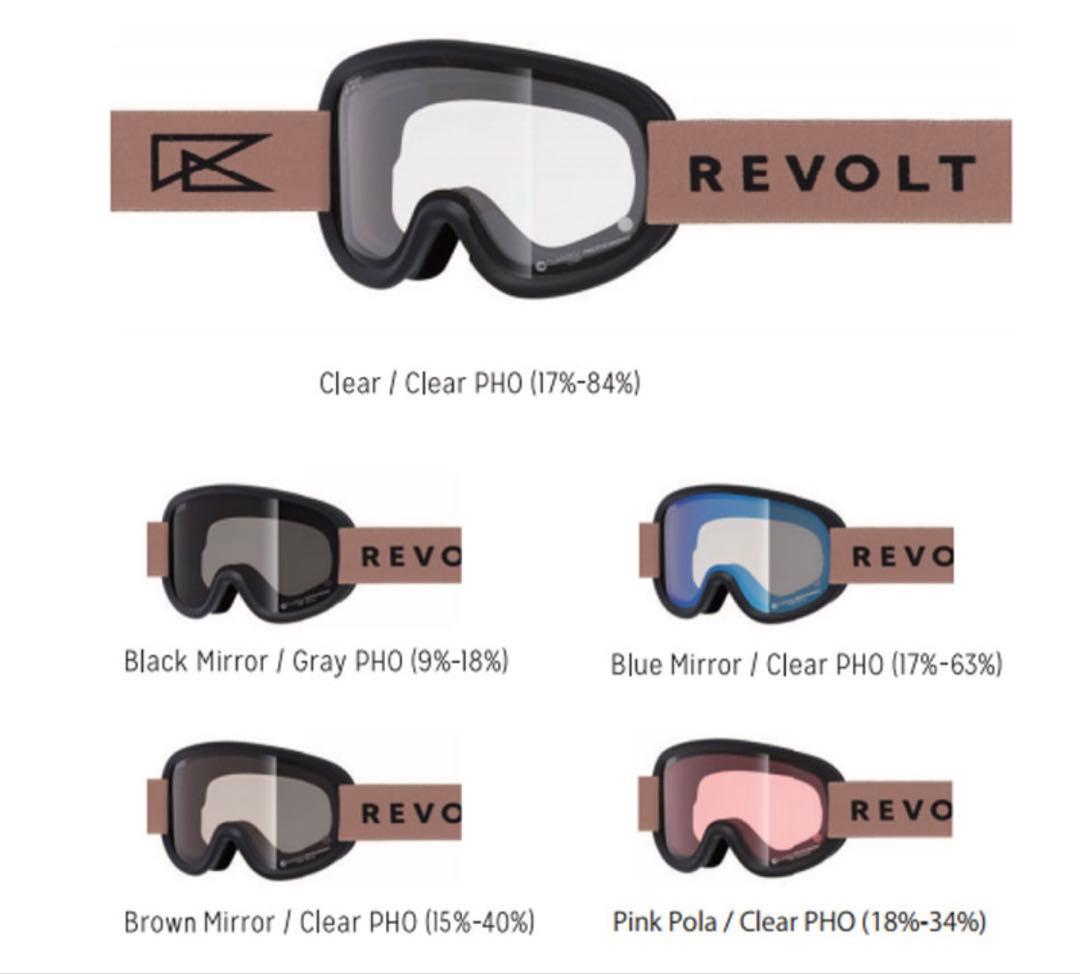 REVOLT ゴーグル　スーパーライトフレーム