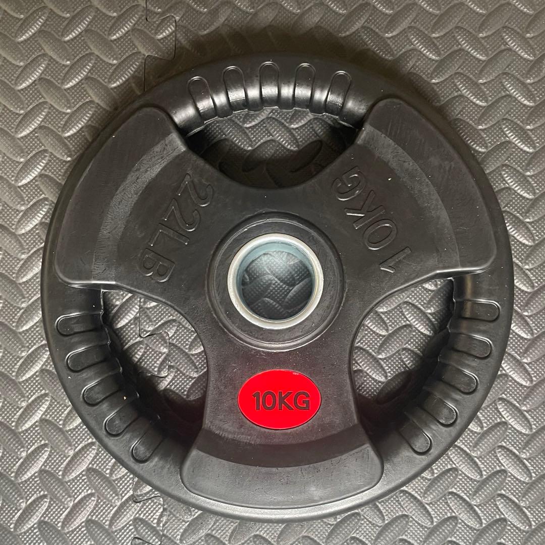 【送料無料】Φ50mm《150kg》ラバーバーベルプレート オリンピックシャフト