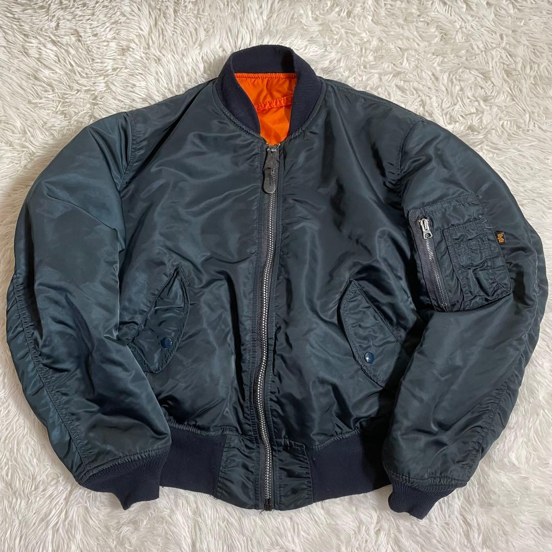 米国製 アルファインダストリーズ フライトジャケット MA-1