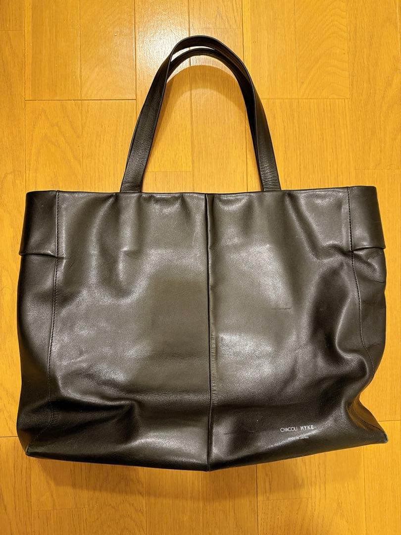 HYKE × CHACOLI レザー トートバッグ
