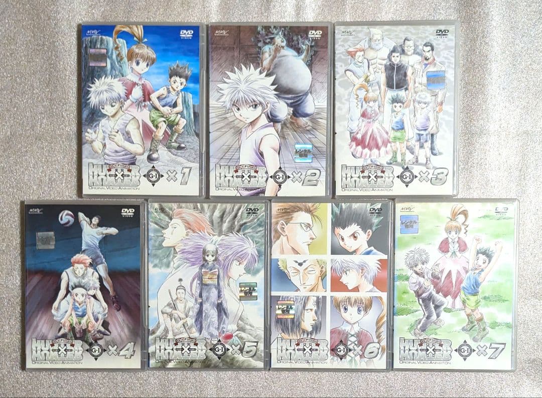 HUNTERXHUNTER　DVD　レンタル　アニメ　TV ハンターハンター